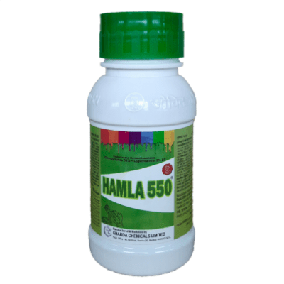 Buy HAMLA 550 (Chlorpyriphos 50% + Cypermethrin 5% EC) Online - Agritell.com