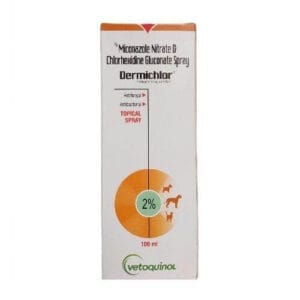 Buy DERMICHLOR (Miconazole Nitrate & Chlorhexidine Gluconate) Online - Agritell.com