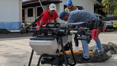 IRRI showcases drone-assisted rice farming to Laguna farmers