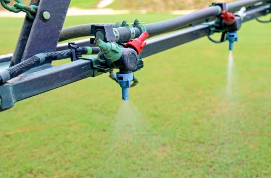Applying Fungicide Without Pressure