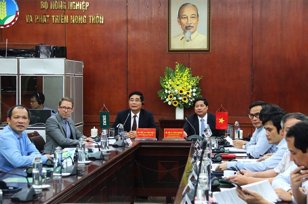 IRRI and Vietnam Chart a Collaborative Course for Sustainable Agriculture